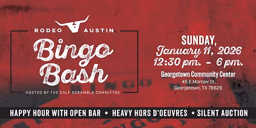 2026 Calf Scramble Bingo Bash