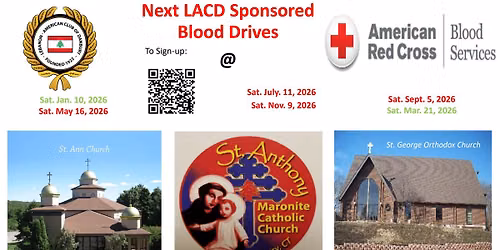 LAC Blood Drive at St. Anthony Church