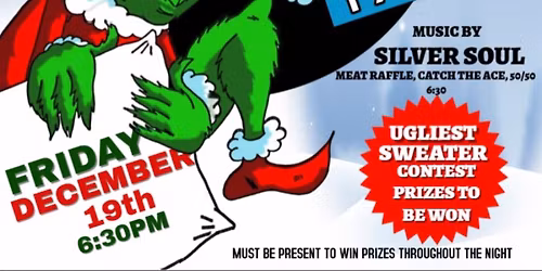 Ugly Christmas sweater , live music with Silver Soul