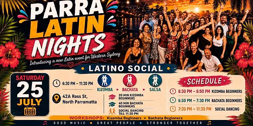 Parra Latin Nights \u2013 Latino Social