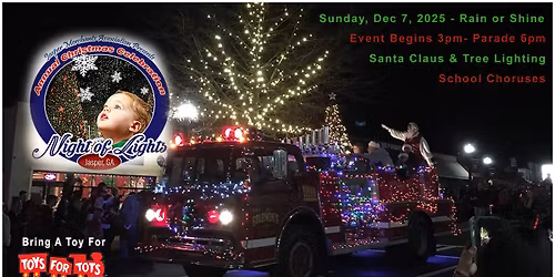 Night of Lights Christmas Parade Event