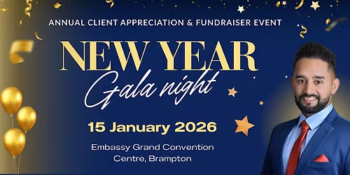 New Year Gala Night - Client Appreciation and Charity Event