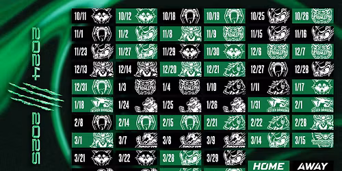 Columbus River Dragons vs. Blue Ridge Bobcats