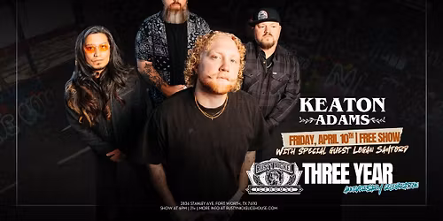 3 Year Anniversary Party with Keaton Adams