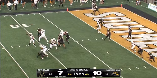 Appalachian State Mountaineers vs. Southern Miss Golden Eagles