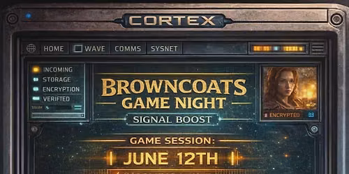 Browncoats game night 