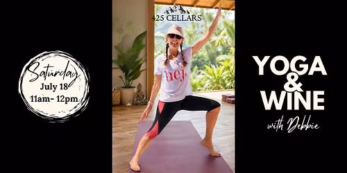 Yoga and Wine with Debbie