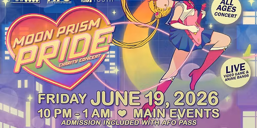Moon Prism Pride charity concert @ Anime Festival Orlando 2026