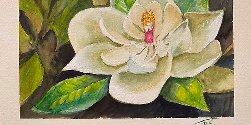 Magic of Watercolor with Flowers