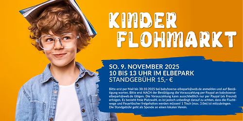 Kinder Flohmarkt im ElbePark Hermsdorf