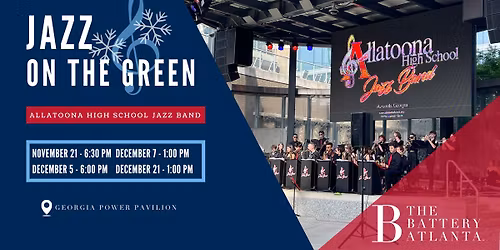 Allatoona Jazz Band Holiday Performance at The Battery Atlanta
