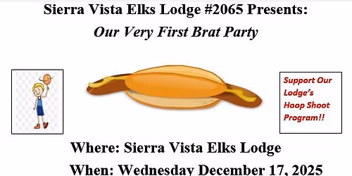 Hoop Shoot Brat Dinner Fundraiser