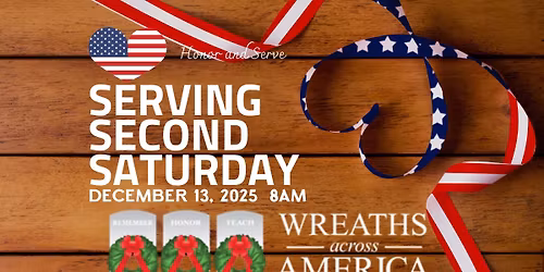 Serving Second Saturday - Wreaths Across America
