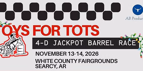 $10,000 ADDED Toys for Tots Barrel Race