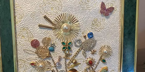 Jeweled Flower Art