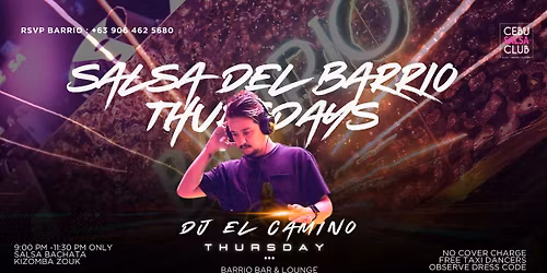 Salsa del Barrio Thursdays
