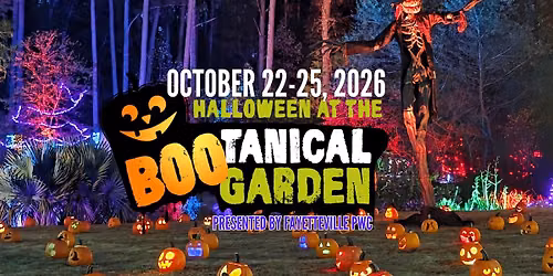 Halloween at the BOOtanical Garden 2026 (Cape Fear Botanical Garden)