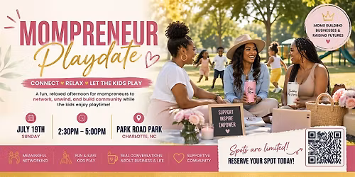 Mompreneur Playdate: Connect, Relax & Let the Kids Play