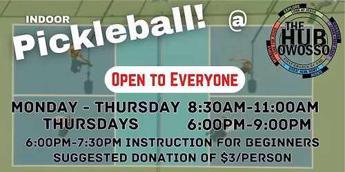 Thursday Night Indoor Pickleball