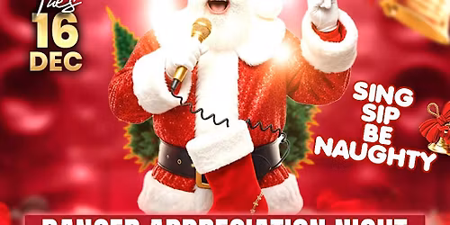 DANCER APPRECIATION NIGHT + Stockin\u2019 Stuffer Karaoke