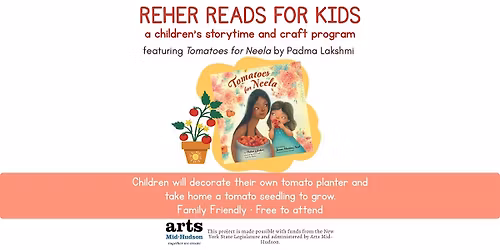 Reher Reads for Kids Story Time and Craft