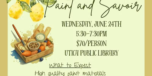 Watercolor Paint and Savoir (LEMONS)