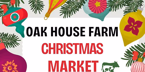 Oak House Farm Christmas Market and Crafts in the Barn