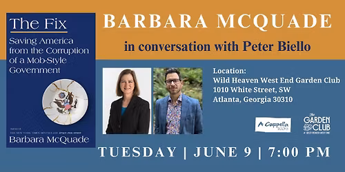 Barbara McQuade in conversation with Peter Biello |  The Fix