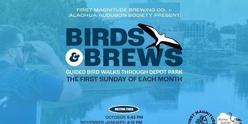 Birds and Brews Guided Bird Walks 