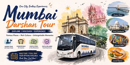 Premium Mumbai Darshan Bus Tour