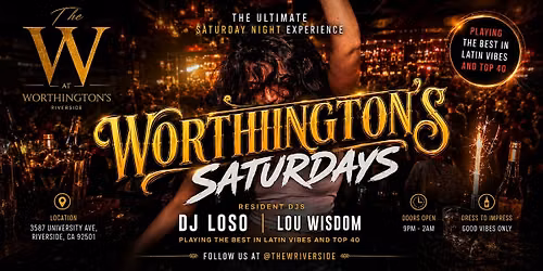 Worthington\u2019s Saturdays