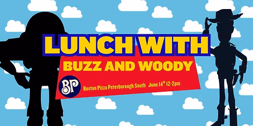 Lunch with Buzz and Woody