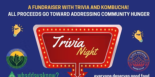 Sola Gratia Fundraiser: Trivia | Kombucha | Addressing Community Hunger