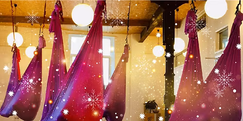 Aerial Yoga Workshop: Festive Feel