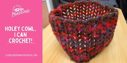 Holey Cowl, I Can Crochet!