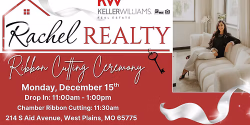 Ribbon Cutting Ceremony: Rachel Realty 