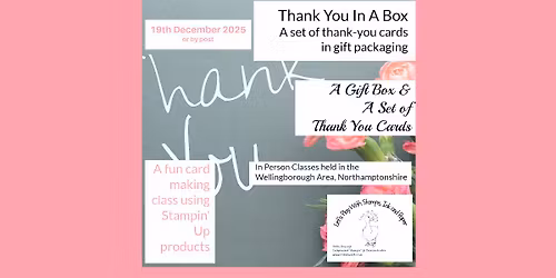 Thank You In A Box \u2013 December 2025