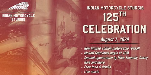 125th Indian Motorcycle Celebration