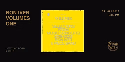 Bon Iver \u2014 Volumes One