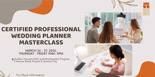 Certified Professional Wedding Planner Masterclass