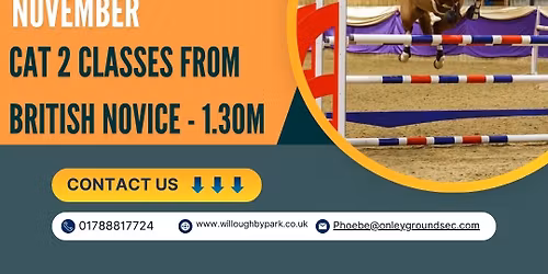 BRITISH SHOW JUMPING - CAT 2