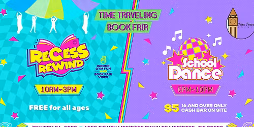 Time Traveling Book Fair: Recess Rewind