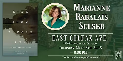 Marianne Rabalais Sulser Live at Tattered Cover Colfax
