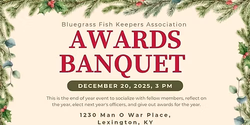 BFKA 2025 Members' Award Banquet 