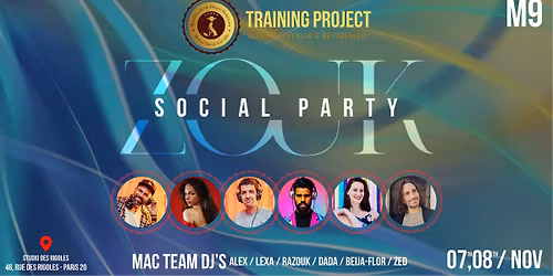 Zouk Social Party - MAC Module 9