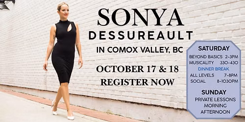 West Coast Swing - Sonya Dessureault workshops - Social Dancing