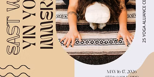 25-Hour Yin Yoga Immersion 