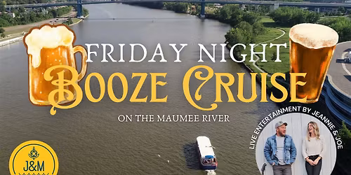 Friday Night Booze Cruise on the Sandpiper with Live Entertainment by Jeannie & Joe