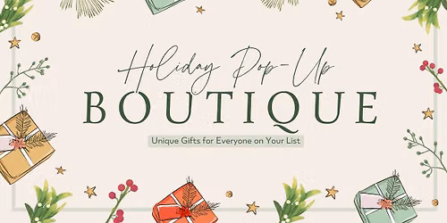 Holiday Pop-Up Boutique