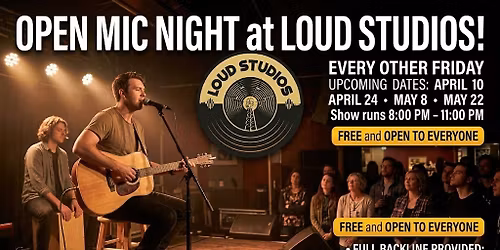 Open Mic Night (Every Other Week)